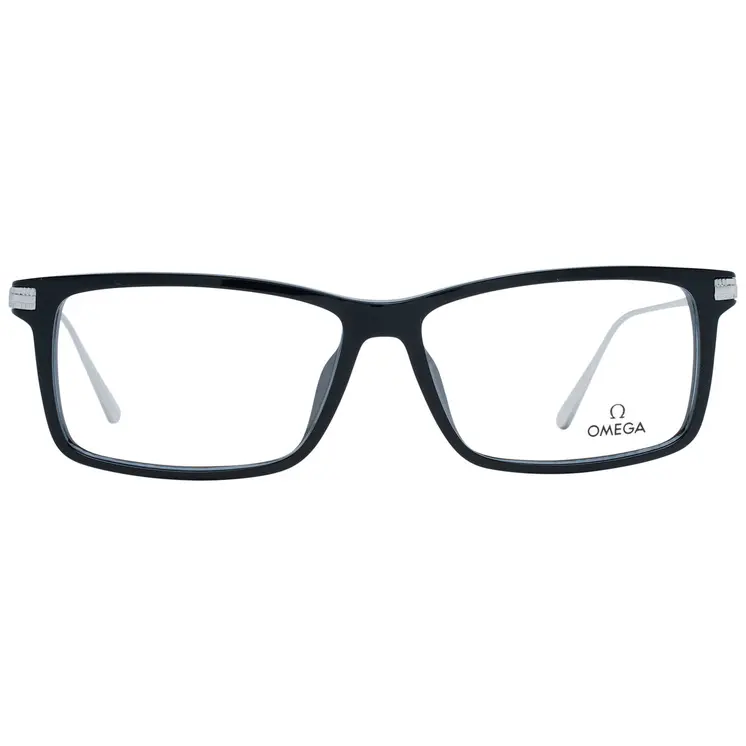 Men' Spectacle frame Omega OM5014-58001 Black ø 58 mm