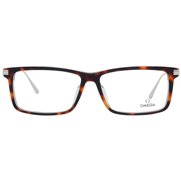 Men' Spectacle frame Omega OM5014-58056 Brown ø 58 mm