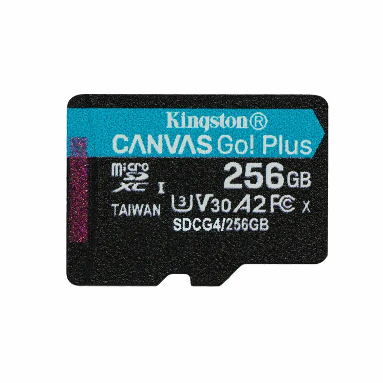 Micro SD Memory Card with Adaptor Kingston SDCG4/256GB 256 GB