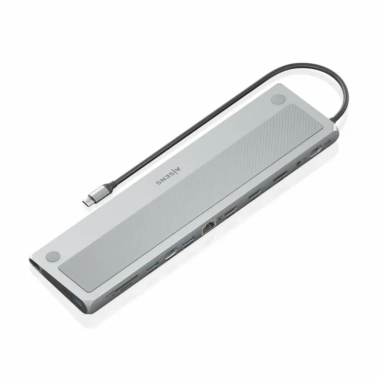 USB Hub Aisens Black 100 W 50 W