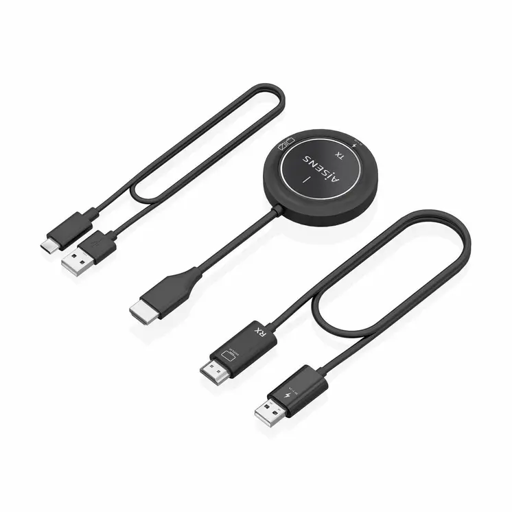 HDMI Cable Aisens ASWL-H2K30M002-BK Black