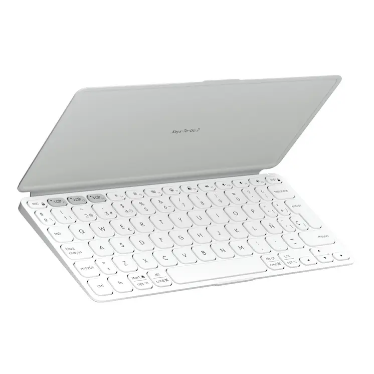 Keyboard Logitech 920-012974 White Grey QWERTY