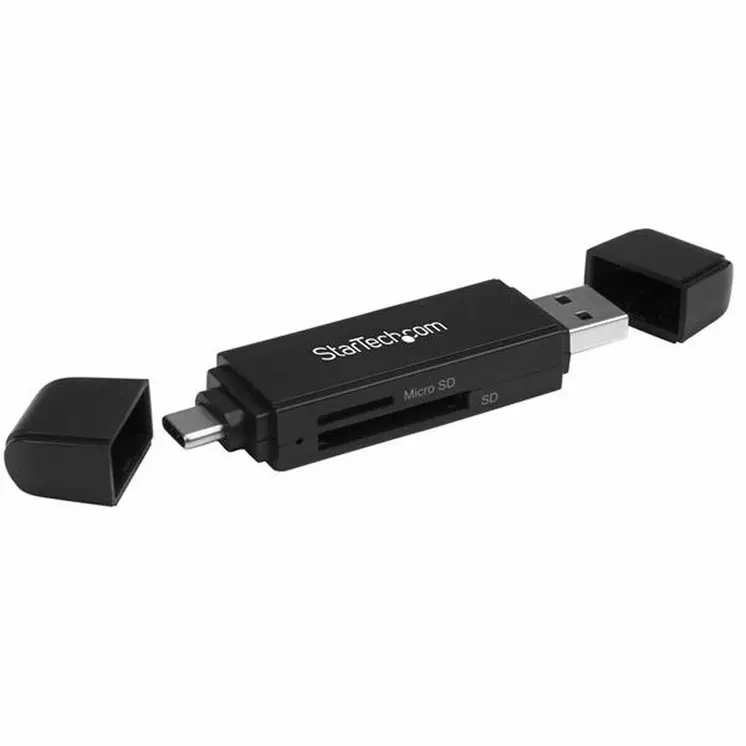 Card Reader Startech SDMSDRWU3AC Black