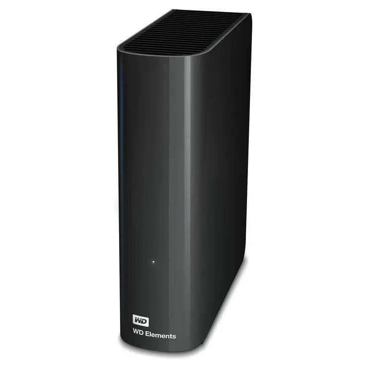 Hard Drive Western Digital WD Elements Desktop Black 4 TB HDD