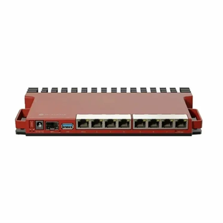 Router Mikrotik L009UIGS-RM Black Red RJ45 PoE x 1 USB x 1