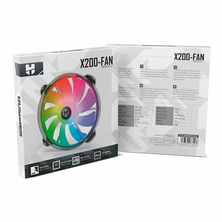 Box Ventilator Nox-Xtreme X200-FAN (1 Unit)