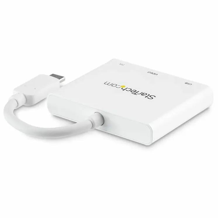 USB-C Adaptor Startech CDP2HDUACPW White 4K Ultra HD