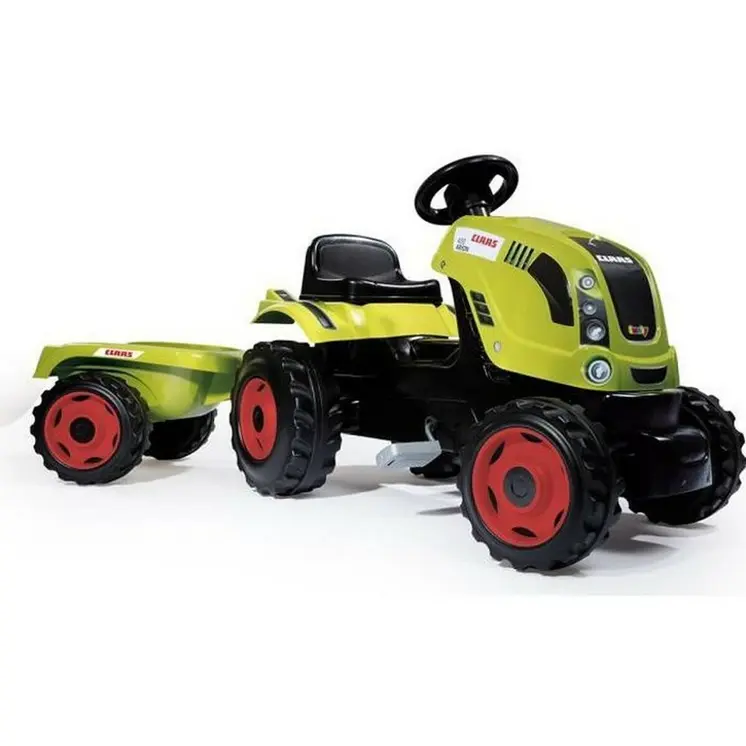 Pedal Tractor Smoby Claas Pedal Ride on Tractor Yellow