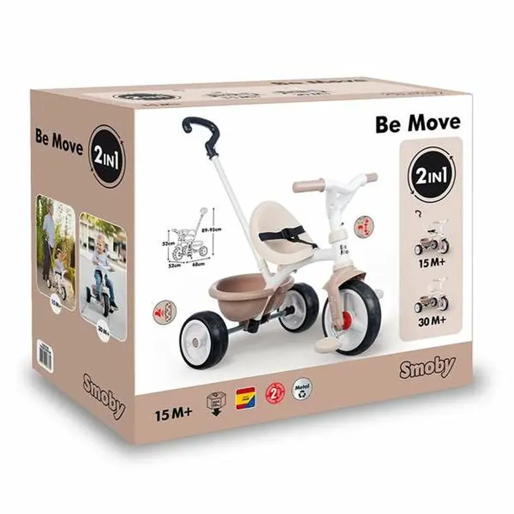 Tricycle Smoby Metallic