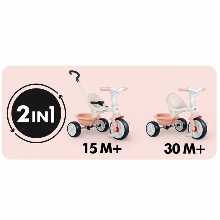 Tricycle Smoby Be Move Pink