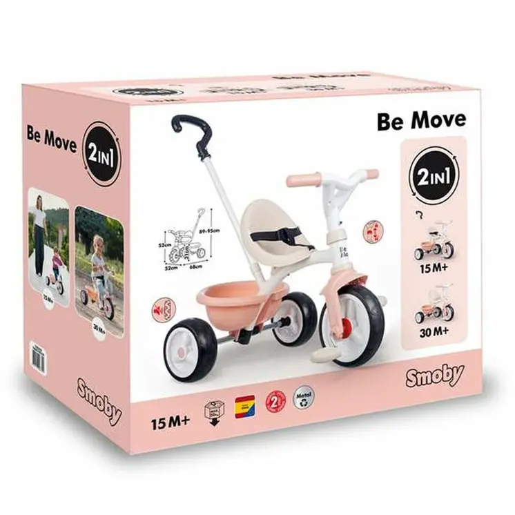 Tricycle Smoby Metallic