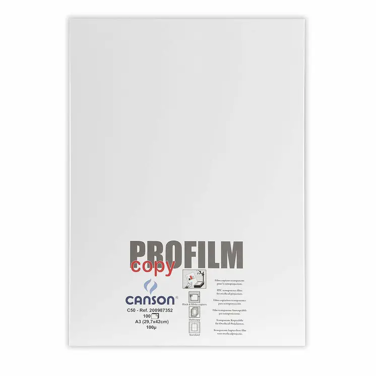 Sheets Canson 100 Sheets Transparent A3