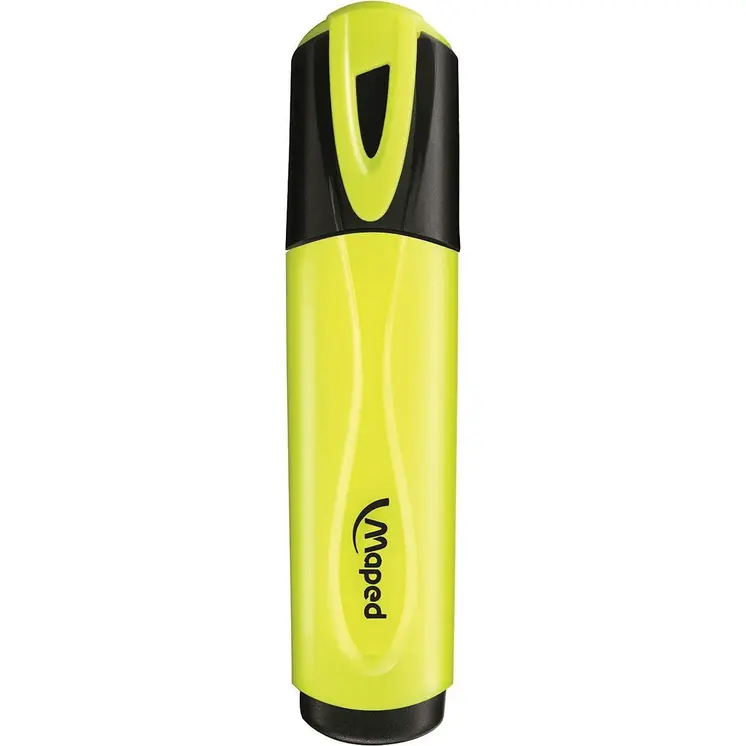 Fluorescent Marker Maped Peps Classic Yellow (12 Units)