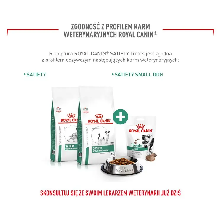 Dog Snack Royal Canin Dog Satiety Treats 230 g