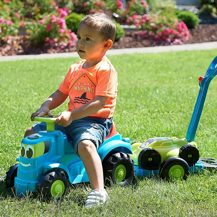 Tricycle Ecoiffier Trailer Tractor Extractor Trailer