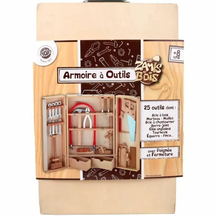 Set of tools for children Planete bois 25 Pieces