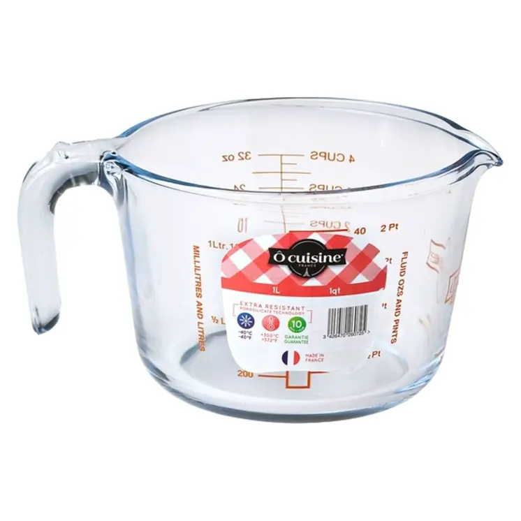 Measuring Jug Ô Cuisine Transparent Glass