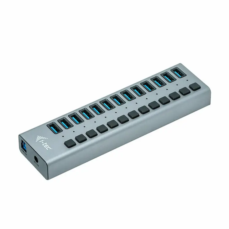 USB Hub i-Tec U3CHARGEHUB13 Grey 60 W