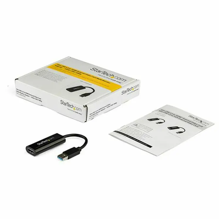 USB 3.0 to HDMI Adapter Startech USB32HDES Black