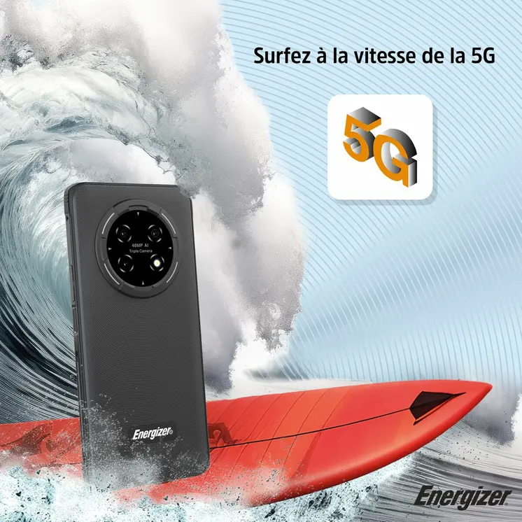 Mobile telephone for older adults Energizer H67GEU Octa Core 4 GB RAM 128 GB Black 6,78"
