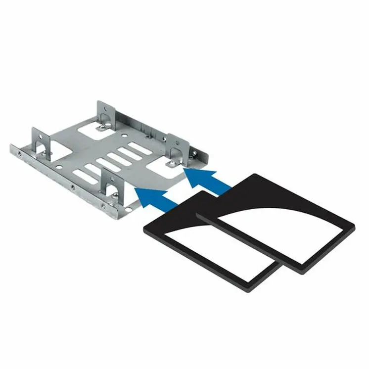 Hard Drive Adapter Startech BRACKET25X2 Grey 2,5" SSD/HDD 2,5"