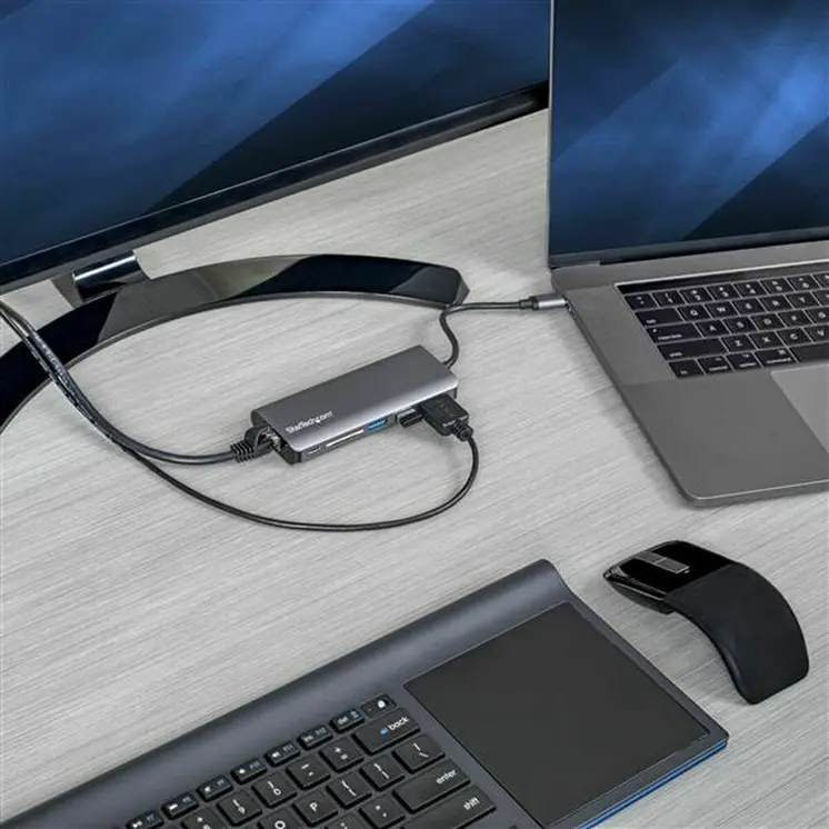 Dockstation Startech DKT30CSDHPD3 Grey 4K Ultra HD