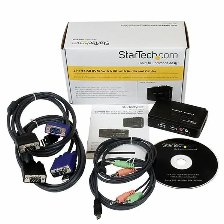KVM switch Startech SV211KUSB 1,2 m