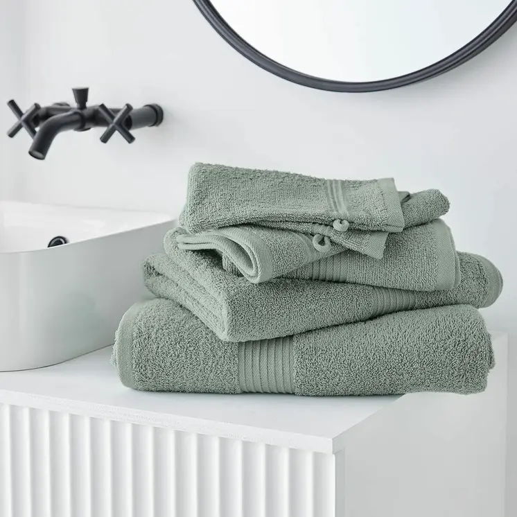 Bath towel TODAY Green Cotton