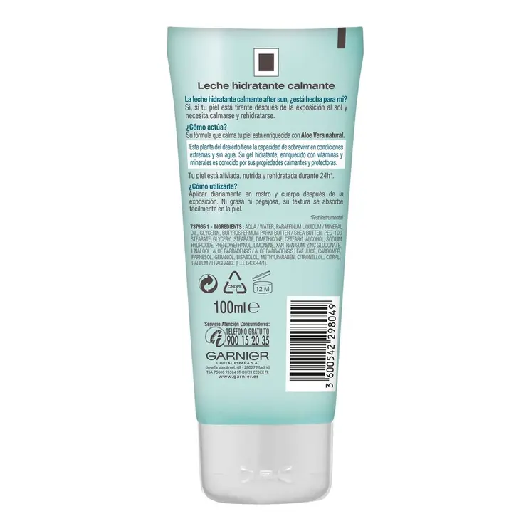 After Sun Garnier After Sun Body Lotion Soothing 100 ml