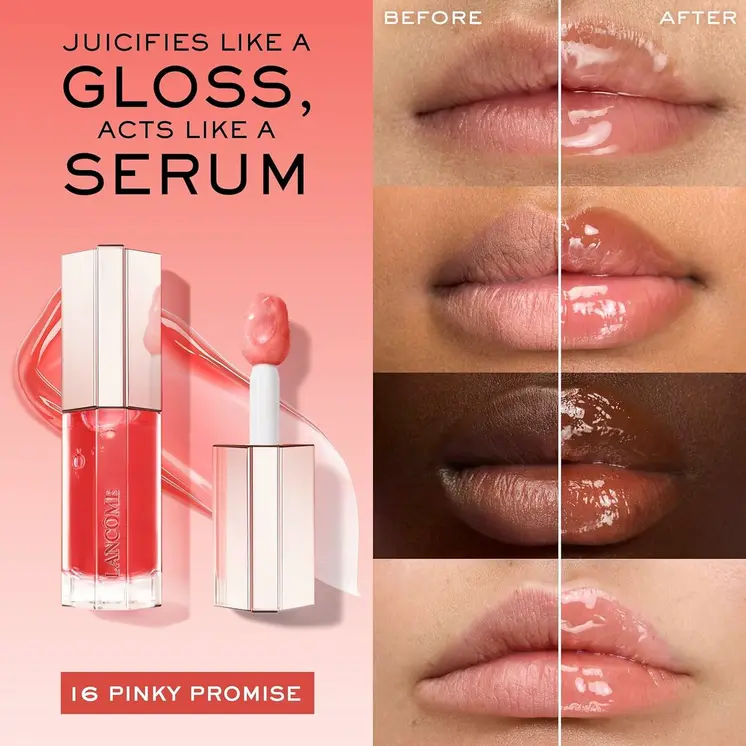 Gloss Lancôme IDÔLE MAKE-UP Orange Nº 16-Pinky Promise 9 ml