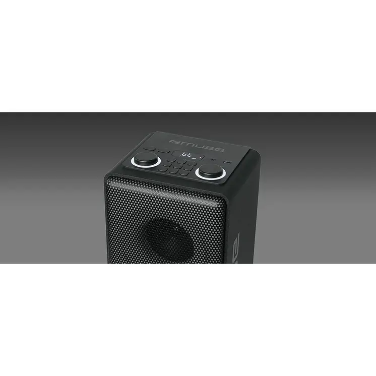 Speakers Muse M-1808 DJ 150 W White Black