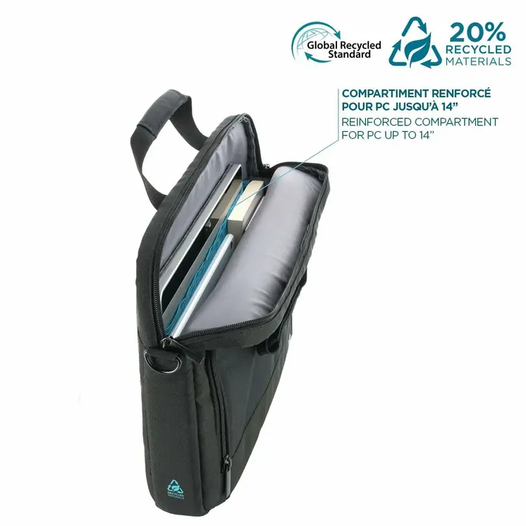 Laptop Backpack Mobilis 003075 Black