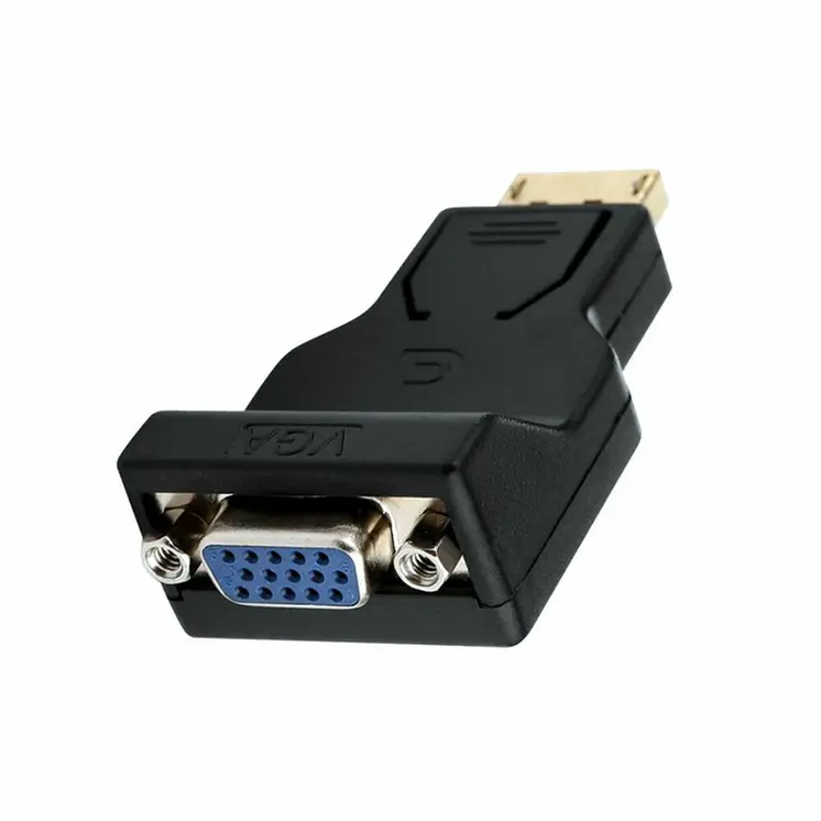 DisplayPort to VGA adapter i-Tec DP2VGAADA Black