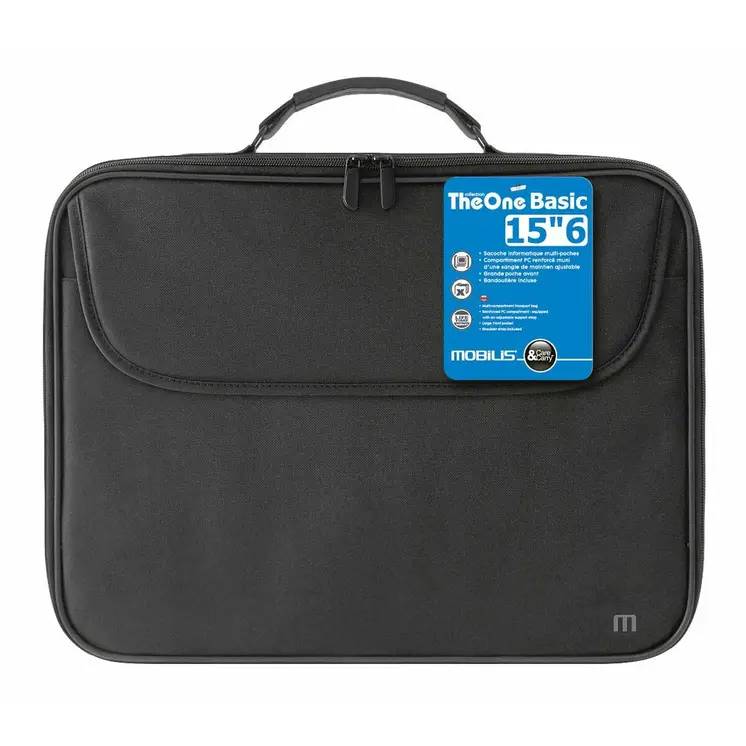 Laptop Case Mobilis TheOne Basic Black 14'' 15,6''