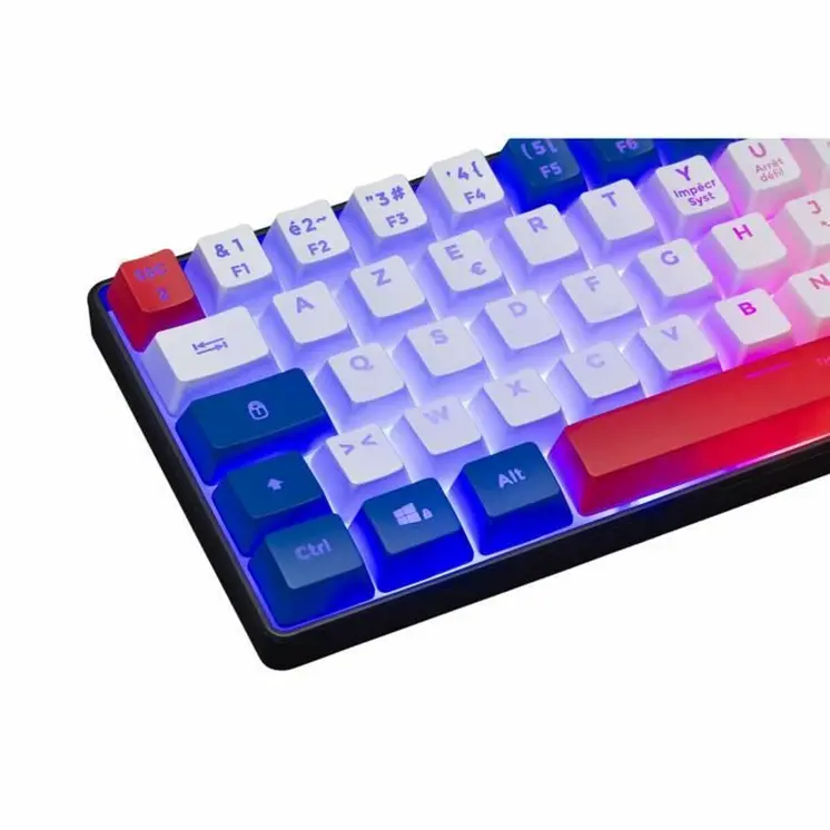 Bluetooth Keyboard The G-Lab KEYZ-HYDRO-BWR/FR Azerty French