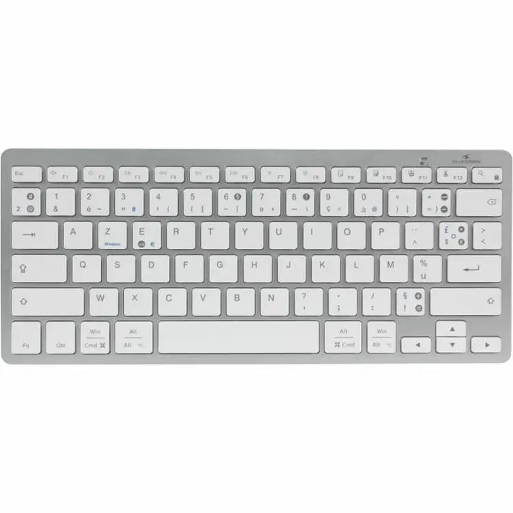 Bluetooth Keyboard Bluestork KB-MINI-PC-MAC/FR Azerty French White