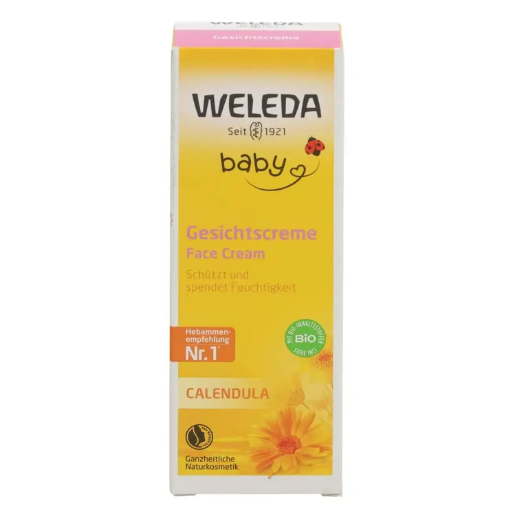 Hydrating Facial Cream for Babies Weleda Baby Calendula 50 ml