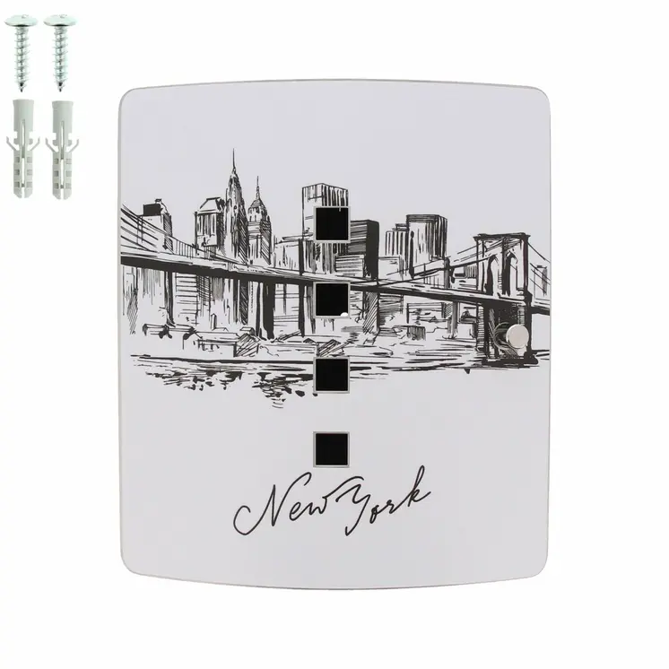 Key cupboard Burg-Wachter 6204/10 NI SKYLINE NY 10 Keys