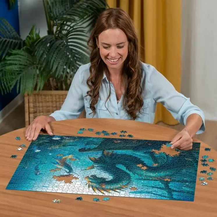 Puzzle Ravensburger Monster 12001434 1000 Pieces