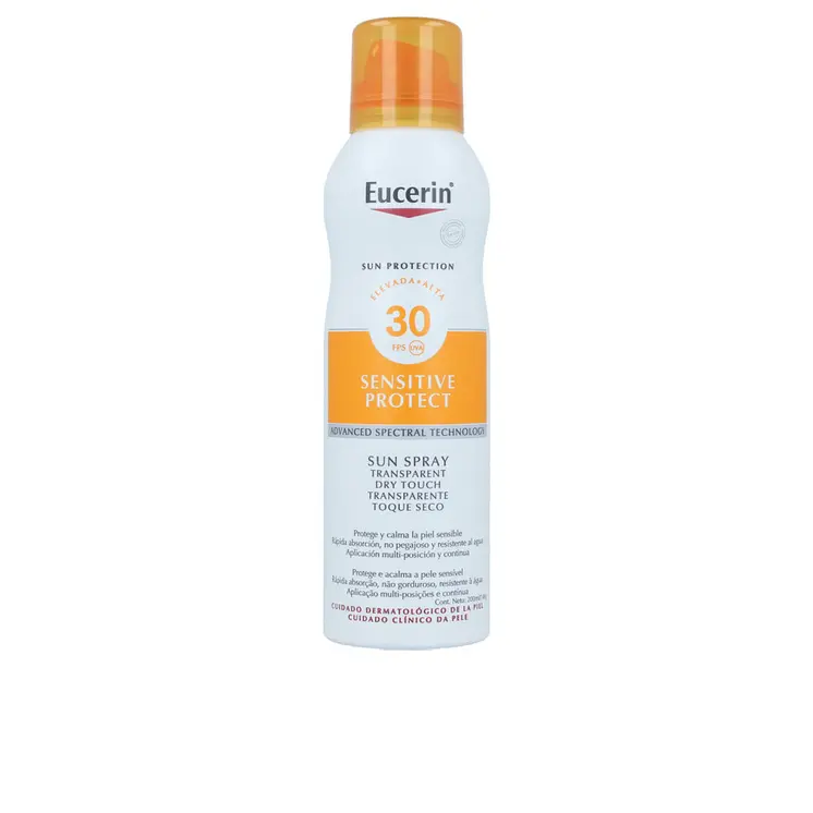 Body Sunscreen Spray Sensitive Eucerin 200 ml