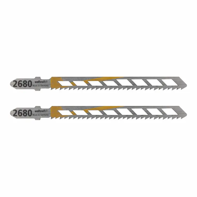Saw Blade Wolfcraft 100 mm Jigsaw (2 Units)