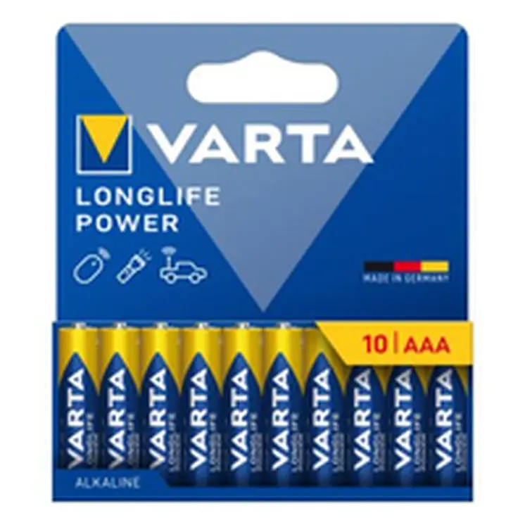 Batteries Varta longlife power 1,5 V AAA LR03 (10 Units)