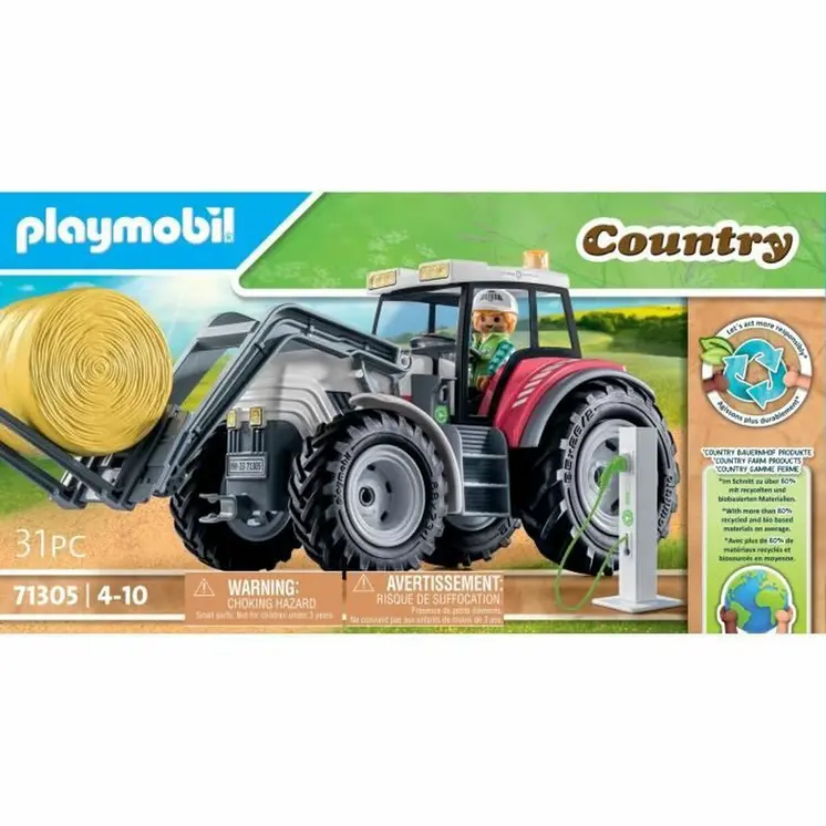 Playset Playmobil Country Tractor