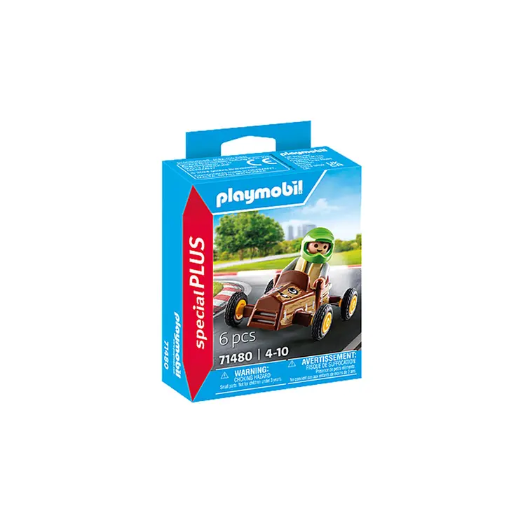 Playset Playmobil Karting 6 Pieces