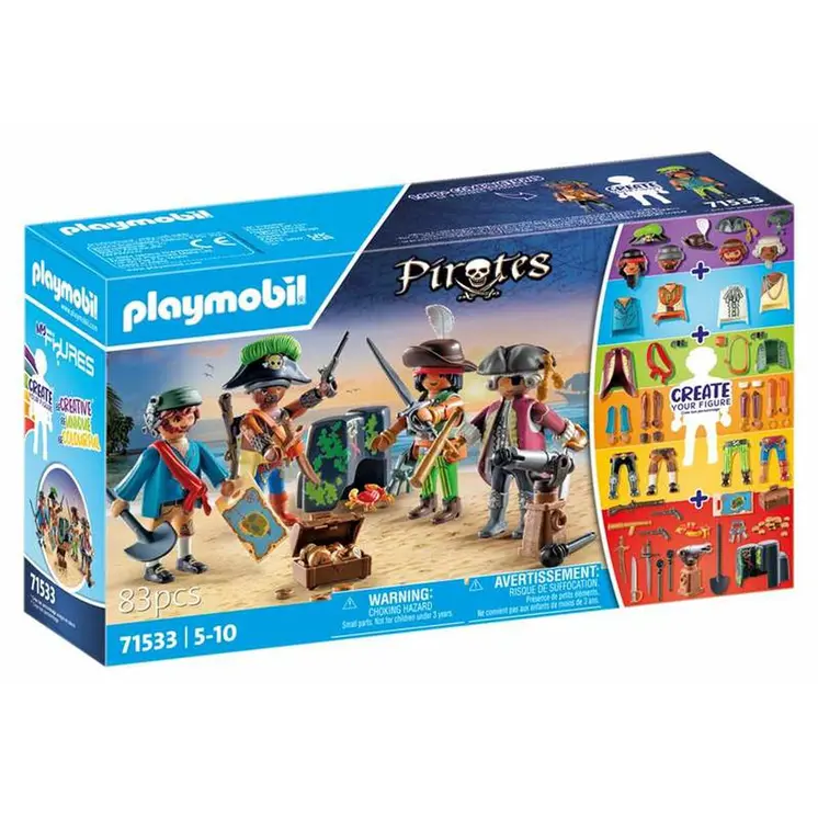 Playset Playmobil Pirates 71533 83 Pieces
