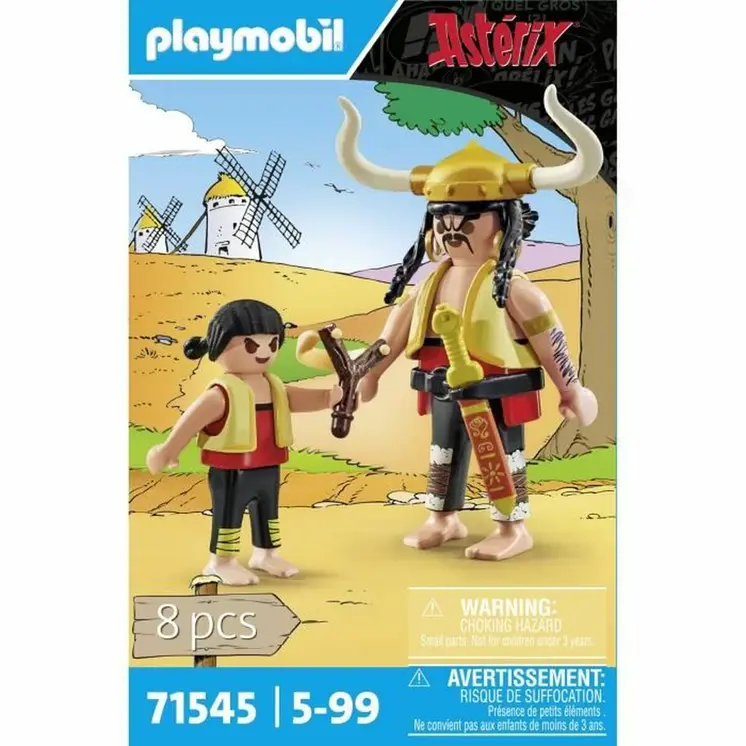 Playset Playmobil Asterix 71545 8 Pieces
