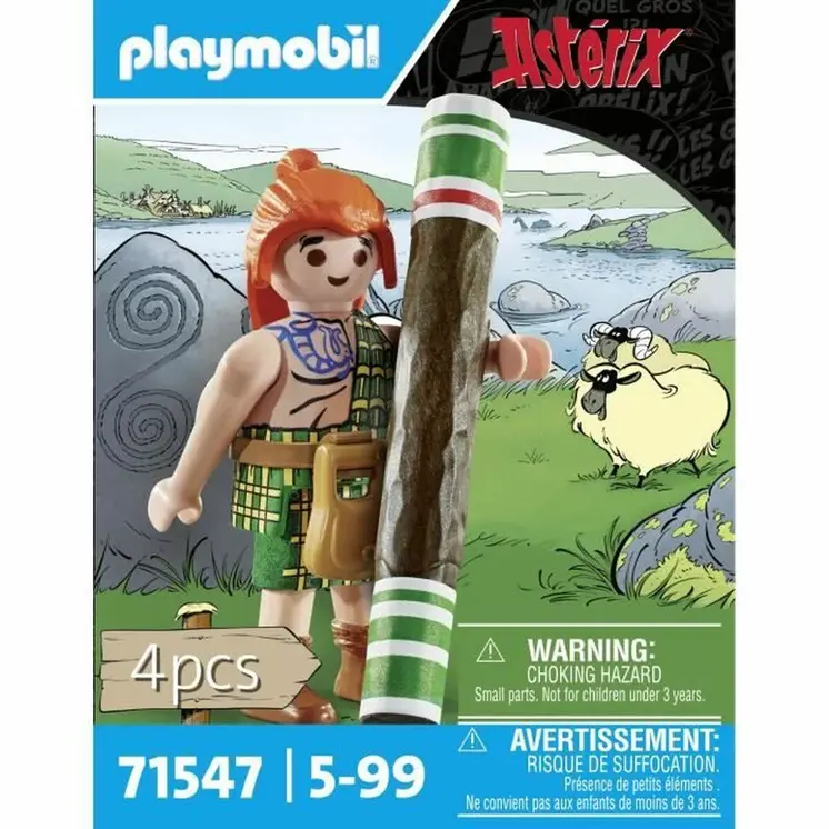 Playset Playmobil Asterix 71547 4 Pieces 4 Units