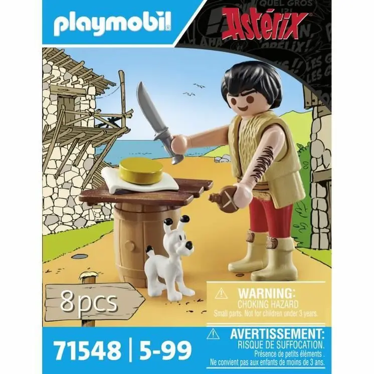 Playset Playmobil Asterix 71548 8 Pieces