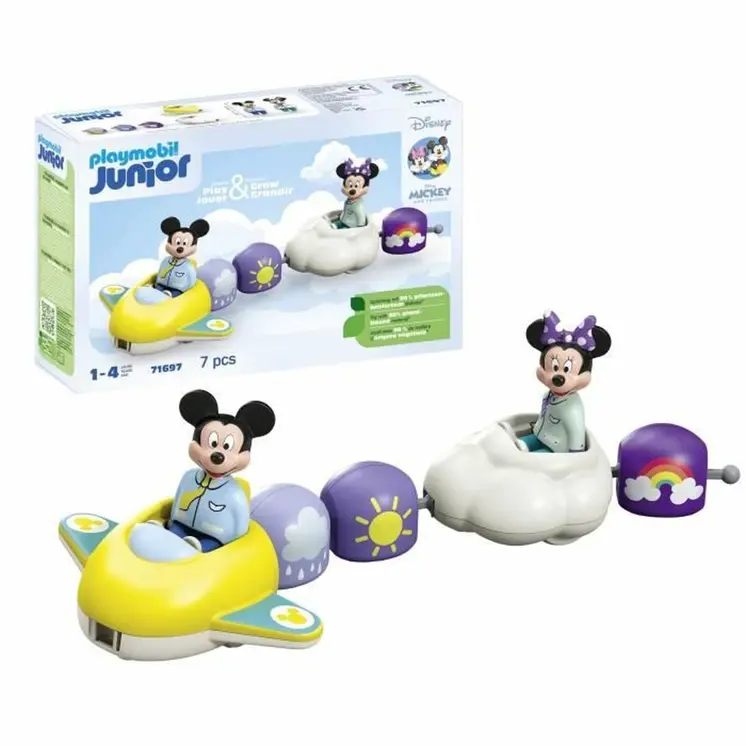 Playset Playmobil Mickey Junior 71697 7 Pieces