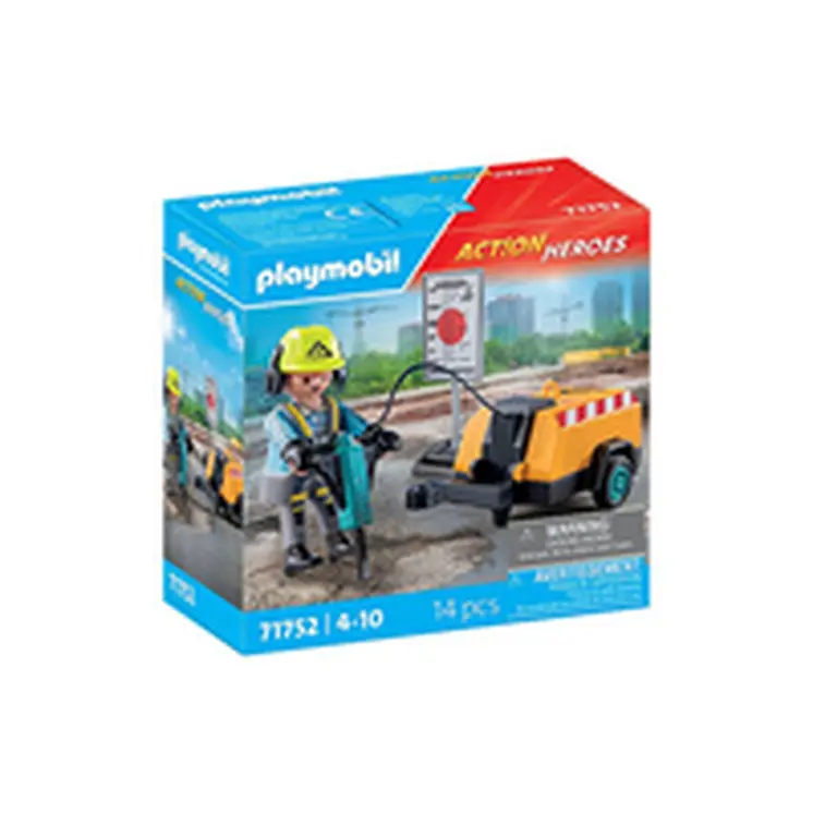 Vehicle Playset Playmobil 71752 14 Pieces